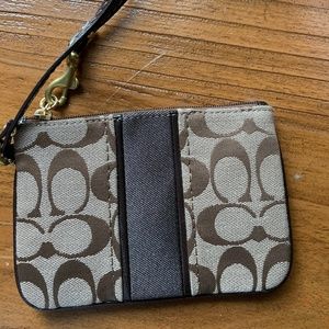 Coach wristlet
